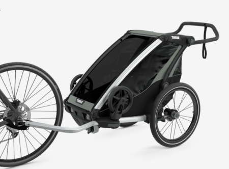 Thule Chariot Lite single lastenkuljetuskärry + hiihtopaketti - tarjoushinta vain 780€ - Image 2